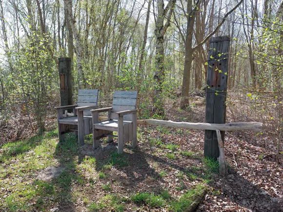 Waskemeer, Wijkweg, 2 stoelen