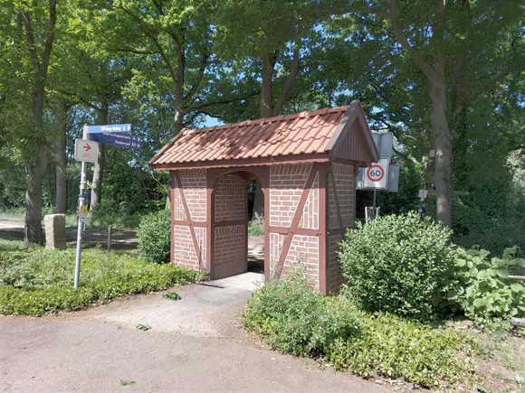 Kotten, grensovergang Poort van Blankert