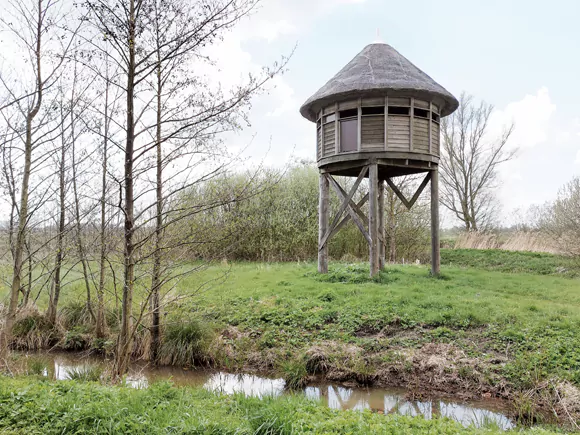 Boerakker, uitkijktoren Oude Riet