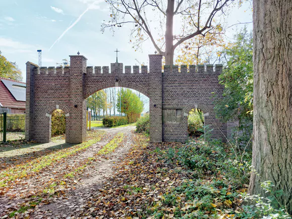 kasteel Blitterswijck, kasteelpoort