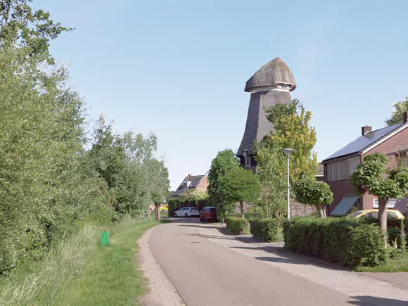 Elshof, voormalige korenmolen (1895)