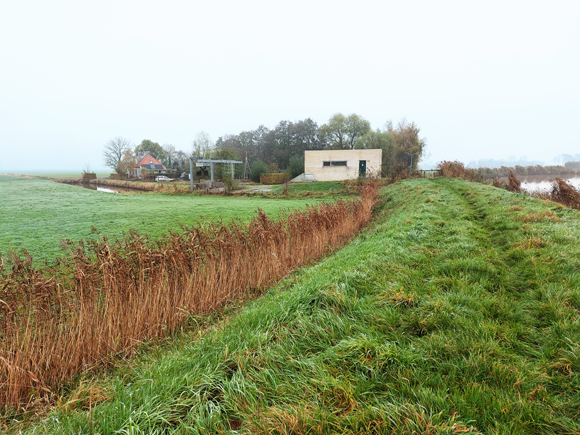 graspad bij gemaal De Blauwe Molen